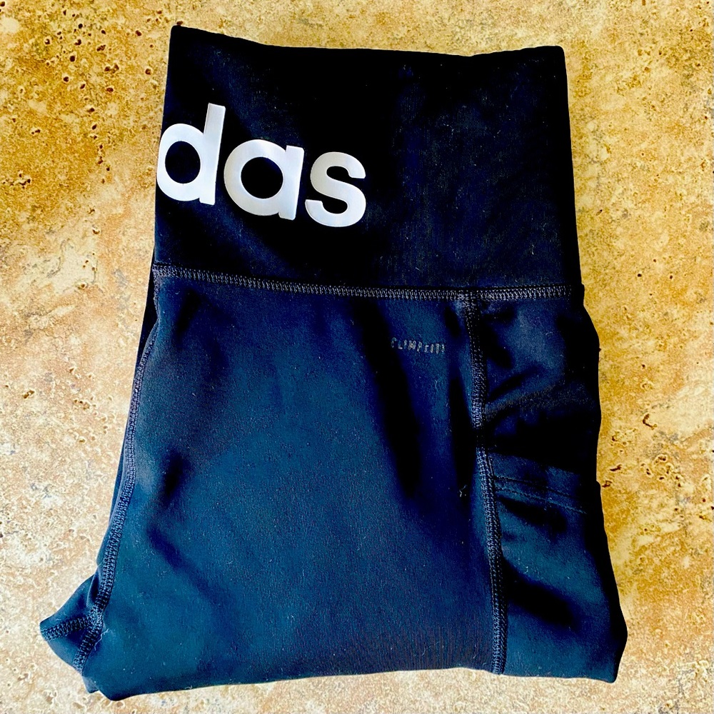 Adidas climate legging high waisted size M medium